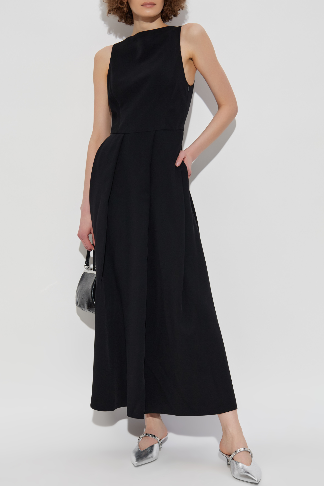 ワンピース EMPORIO ARMANI Woman Dress Black EW002719AF10206 UC001 Black Dress with darts Emporio Armani - Vitkac AS